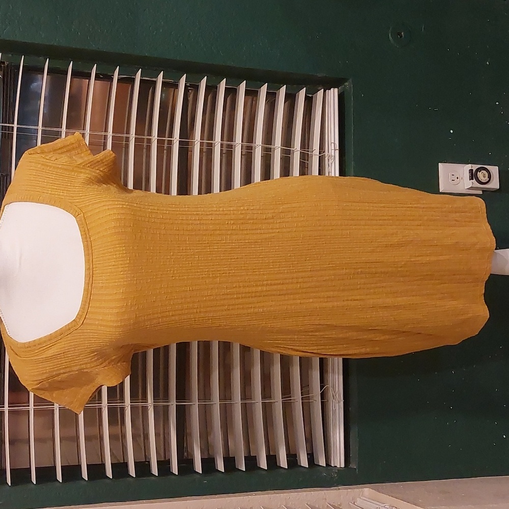 Fall Yellow Dress